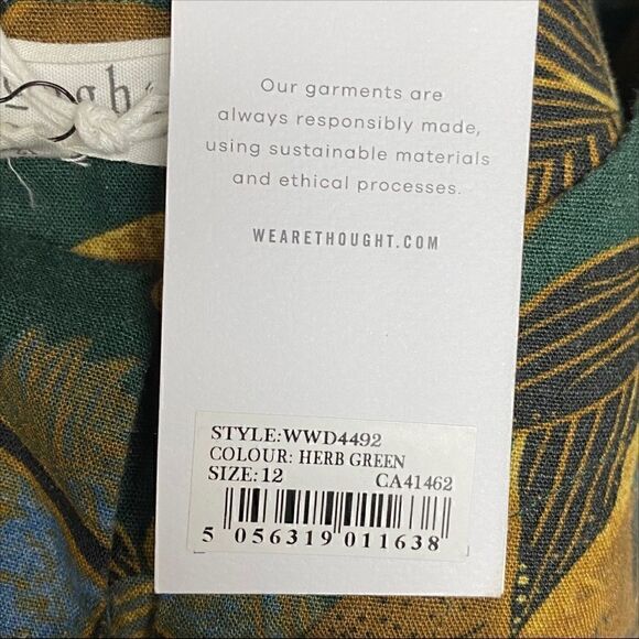 Thought Hakonia Hemp Dress NWT - Picture 3 of 5